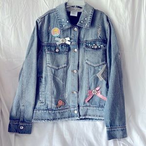 DISNEYS Girls Jean Jacket